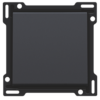 Niko Intense anthracite toets voor Schakelaar of Drukknop Niko Intense Antracite