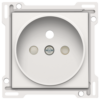 Niko original white Ondiep 21 mm centraalplaat stopcontact Niko Original White (Wit)