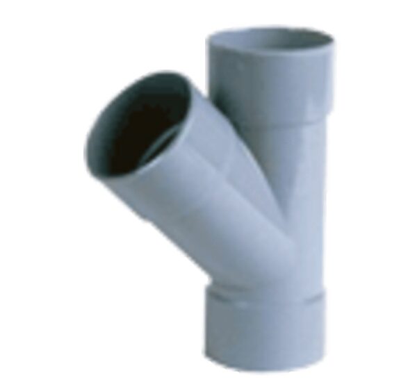 Nicoll PVC lijmfittingen T-stuk 45° FF 75mm T stuk 45° FFF