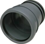 Pipelife PP-reductie 110×110 zwart centrisch voor dikwandige BENOR buis Pipelife PP-reductie