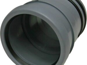 Pipelife PP-reductie 110×110 zwart centrisch voor dikwandige BENOR buis Pipelife PP-reductie