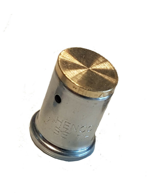 Henco persstop D16mm Henco messing bolkraan