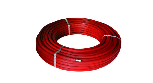 Henco Buis 50 meter isolatie 6mm 16 x 2 mm rood Henco buizen 16 x 2 mm