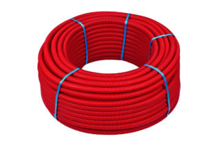 Henco RIXc Ø20x2 met mantel Rood 100 meter