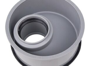 Airfit excentrisch verloopstuk MF 110x40mm Airfit