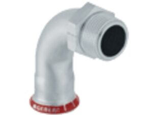 Geberit Mapress Overgangsbocht 90° 15mm F x 1/2 M