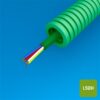 100 meter Preflex voorbedrade buis 16mm LSOH groen + signalisatie SGG 4X0,8mm