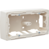 Niko original cream Dubbele opbouwdoos Niko Opbouw