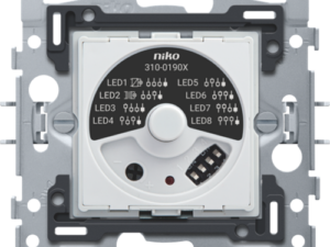 Niko universele draaiknopdimmer met CAB-ontstoring 5 - 325 Watt 3-draden