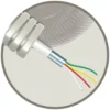 100 meter Voorbedrade buis 16mm + Alarmkabel AL 4x0,22mm² rol 100m