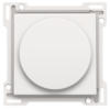 Niko Pure steel white dimmer Toets Niko Pure White steel