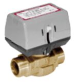 Honeywell gemotoriseerde 2-weg afsluiter 230Volt met hulpcontact 4/4
