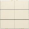 Niko original cream 100-51006 Zesvoudige drukknop voor Home Control