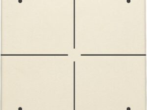 Niko original cream Viervoudige drukknop met leds en comfortsensoren voor Niko Home Control
