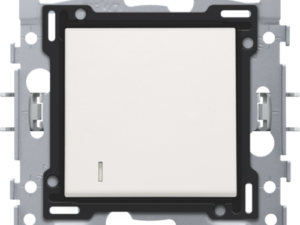 Niko original white dubbelpolige controleschakelaar 10 AX/250 Vac