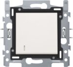 Niko original white dubbelpolige controleschakelaar 16 AX/250 Vac 101-67300