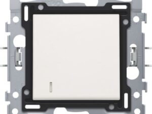 Niko original white dubbelpolige controleschakelaar 16 AX/250 Vac 101-67300