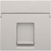 Niko Original Light Grey Centraalplaat data 1x RJ 102-65100 RAL 080 80 05