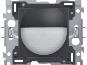 Niko Intense anthracite Bewegingsmelder 180° inbouw (sensor+actor) met schakelcontact 10A