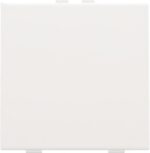 Niko Pure steel white Home Control enkelvoudige lichtbediening