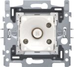 Niko sokkel drukknop 6A met amberkleurige LED met E10-lampvoet