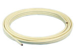 Koper buis op rol met mantel 22 mm x 1 mm 25meter Wicu koper buis met mantel voor Sanitair en Verwarming