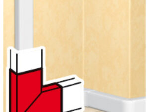 Legrand Variabele platte hoek voor DLP design 35 x 80 mm en 50 x 80 mm wit