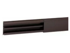 Legrand DLP 2,1 meter lijst 32 x 12,5 mm bruin met scheiding