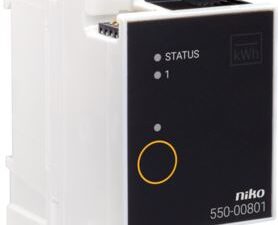 Module voor Niko Home Control voor het meten van de elektriciteit in een woning met een eenfasig net