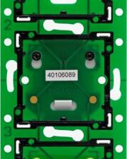 Niko Home Control Drievoudige verticale muurprint