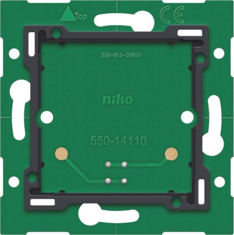 Niko Home Control Enkelvoudige muurprint met connector