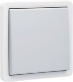 Niko Hydro grijs drukknop 10 A/250 Vac met 4 aansluitklemmen en een N.O.- of N.G.-contact