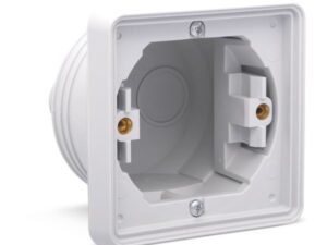 Niko Hydro grijs Enkelvoudig inbouwkader voor het inbouwen van een opbouwfunctie