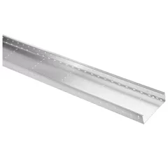 Stagobel Kabelgoot KG 281 Sendzimir L: 3000mm, B: 120mm, H: 60mm, D: 1mm zijperforatie