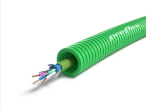 100 meter groen TGGF 1X4X0,8mm Preflex safe voorbedrade buis 16mm LS0H
