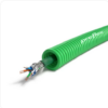 100 meter groen S/FTP CAT7 Preflex safe voorbedrade buis 16mm LS0H