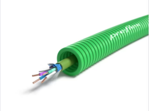 100 meter groen telefonie GGT 1X4X0,6mm Preflex safe voorbedrade buis 16mm LS0H Halogeen UTP/telefonie