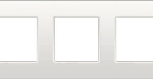 Niko original white Afdekplaat vijfvoudig Horizontaal of Verticaal 101-76005 Niko Original White (Wit)
