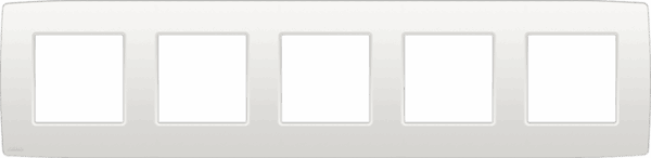 Niko original white Afdekplaat vijfvoudig Horizontaal of Verticaal 101-76005 Niko Original White (Wit)