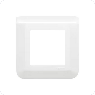 Legrand Mosaic afdekplaat 2 mod wit Mosaic afdekplaten