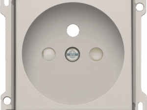 Niko Original light grey STANDAARD Afwerkingsset voor stopcontact met penaarde 28,5 mm Niko Original Light Grey