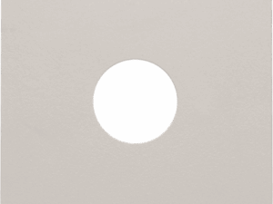 Niko Original light grey Afwerkingsset voor enkelvoudige coaxaansluiting voor tv Niko Original Light Grey