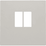 Niko Original light grey voor Afwerkingsset voor enkelvoudige luidsprekeraansluiting Niko Original Light Grey