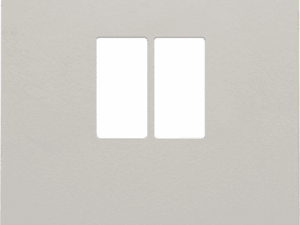 Niko Original light grey voor Afwerkingsset voor enkelvoudige luidsprekeraansluiting Niko Original Light Grey