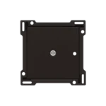 Niko Intense Dark Brown Coated Centraalplaat voor RF-wandzender 1-polig 1-kanaals 124-77001 RAL 060 30 05 Niko Intense Dark Brown Coated RAL 060 30 05