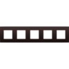 Niko intense dark brown 5-voudig Horizontaal/Vertikaal Niko Intense Dark Brown