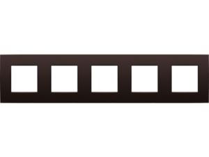 Niko intense dark brown 5-voudig Horizontaal/Vertikaal Niko Intense Dark Brown