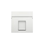 Niko Pure steel white Centraalplaat data 1x RJ 154-65100 RAL 000 90 00 Niko Pure Steel White Coated RAL 000 90 00