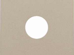 Niko Pure steel champagne Centraalplaat voor coax-aansluiting enkelvoudig 157-69101 RAL 080 70 10 Niko Pure Steel Champagne Coated