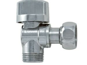 Jachtbak bolkraan haaks chroom 3/8" Schell kranen